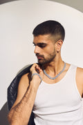 ICY CUBAN LINK NECKLACE – SKY FROST EDITION