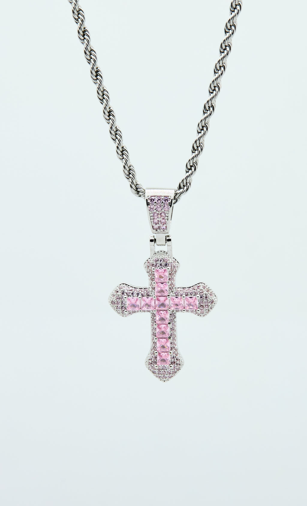 FROST CROSS PENDANT