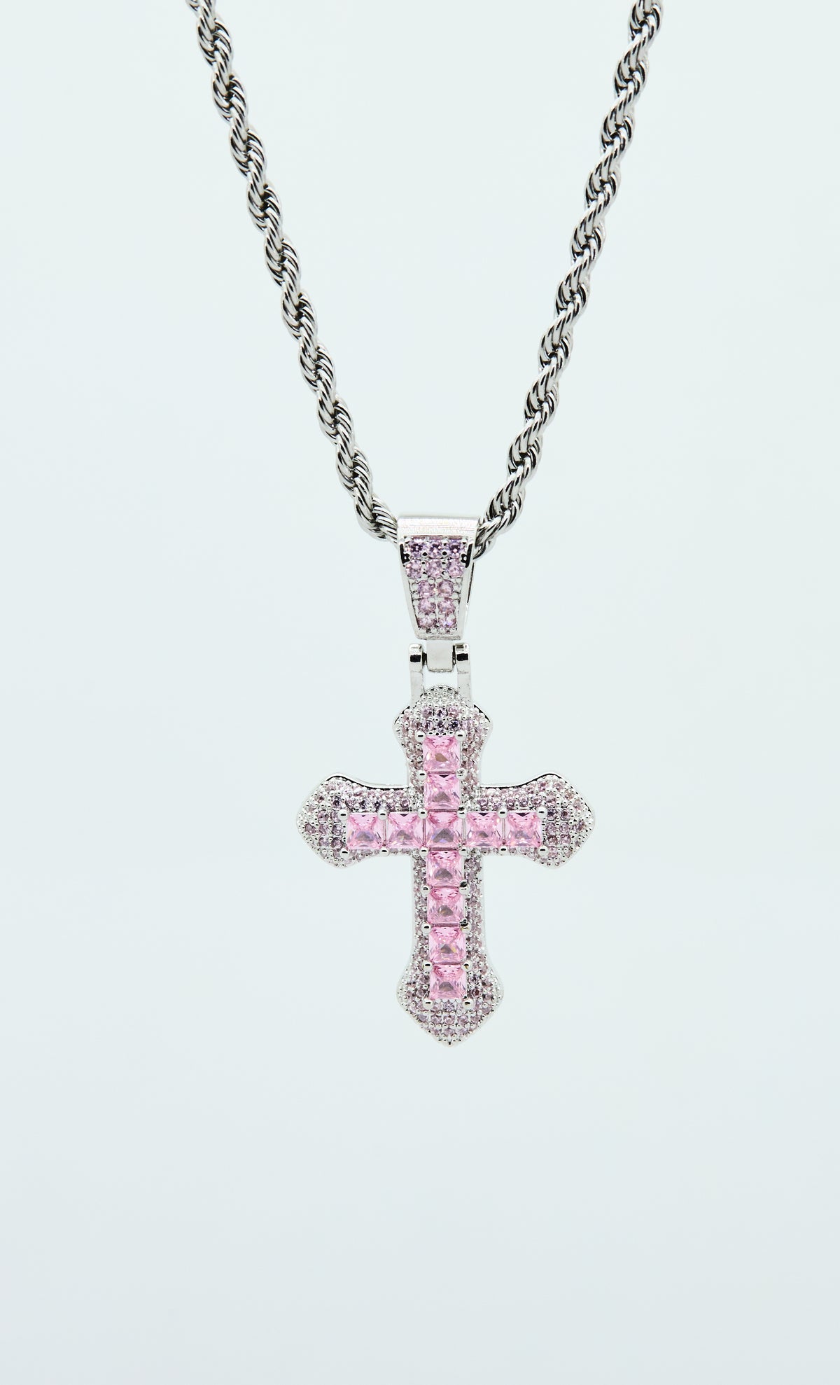 FROST CROSS PENDANT