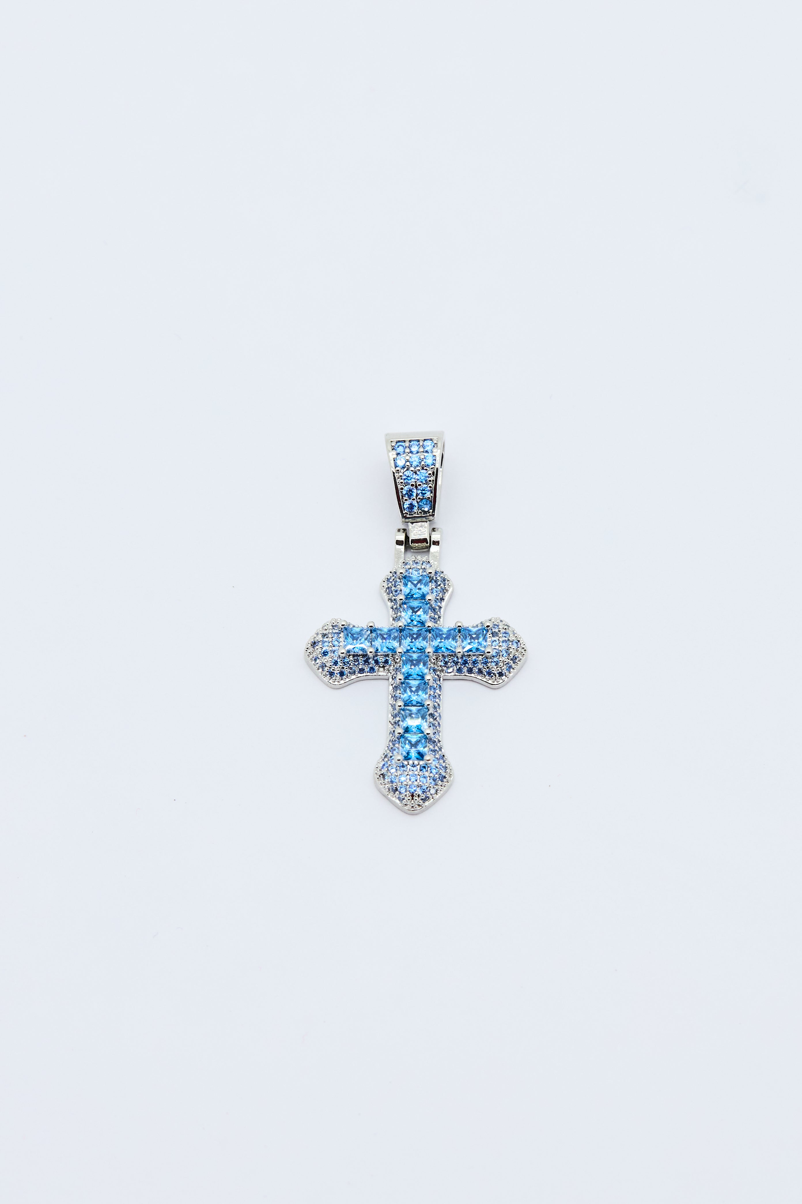 FROST CROSS PENDANT