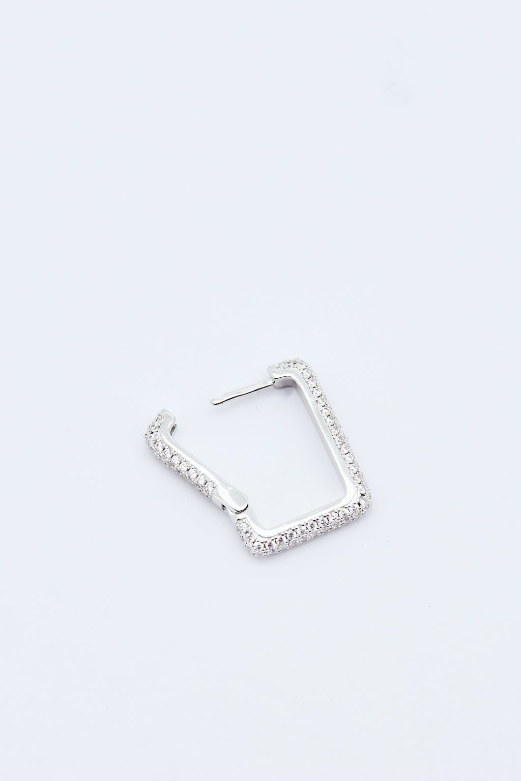ICED SQUARE EARRINGS