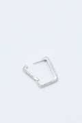 ICED SQUARE EARRINGS