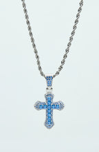 FROST CROSS PENDANT