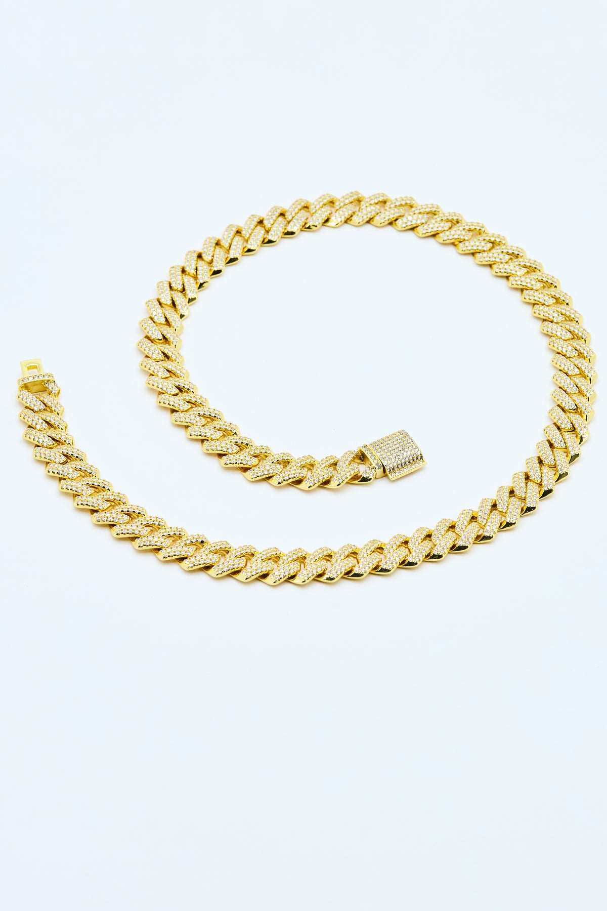 FROST CUBAN NECKLACE