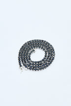 NOIR TENNIS NECKLACE