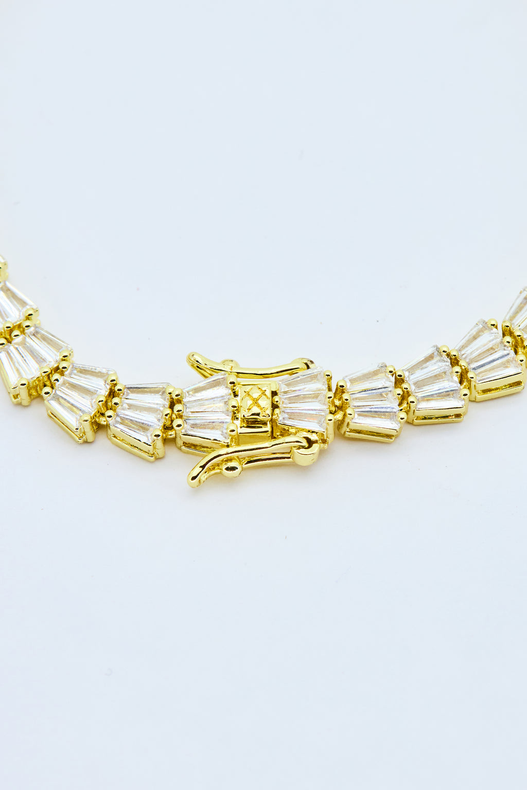 Tapered Baguette Crystal Bracelet