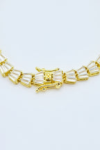 Tapered Baguette Crystal Bracelet