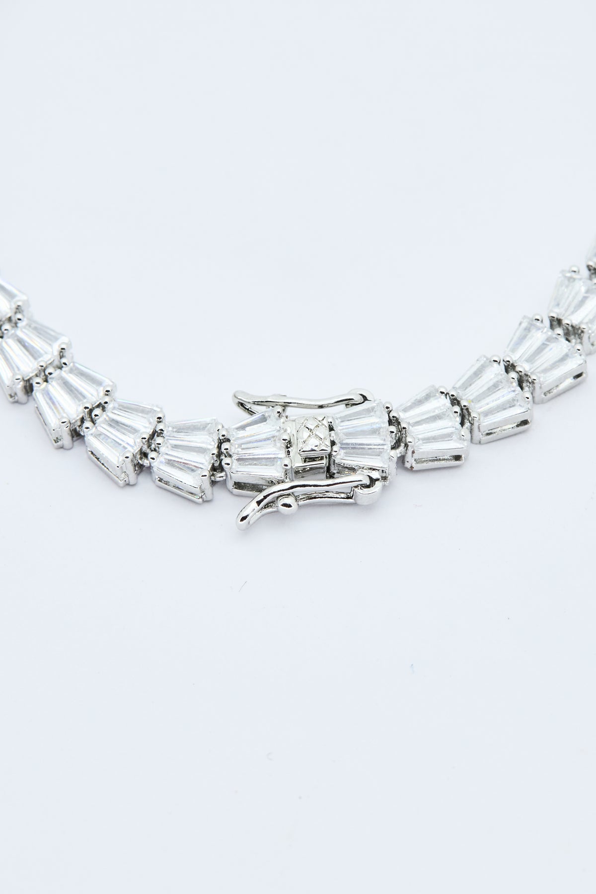 Tapered Baguette Crystal Bracelet