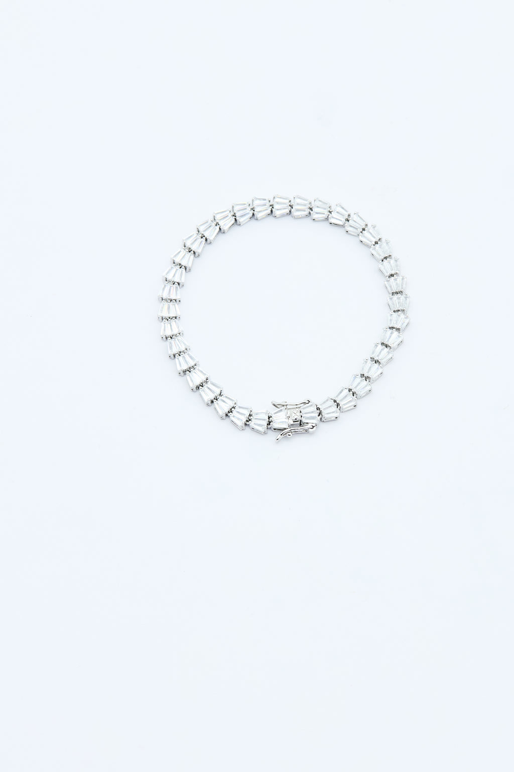 Tapered Baguette Crystal Bracelet