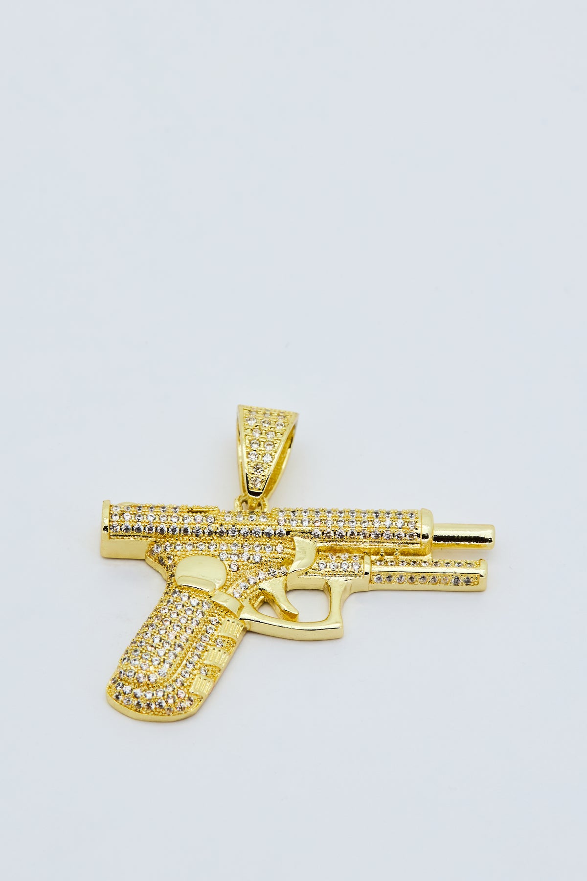ICED PISTOL PENDANT
