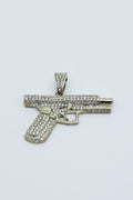 ICED PISTOL PENDANT