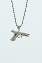 ICED PISTOL PENDANT